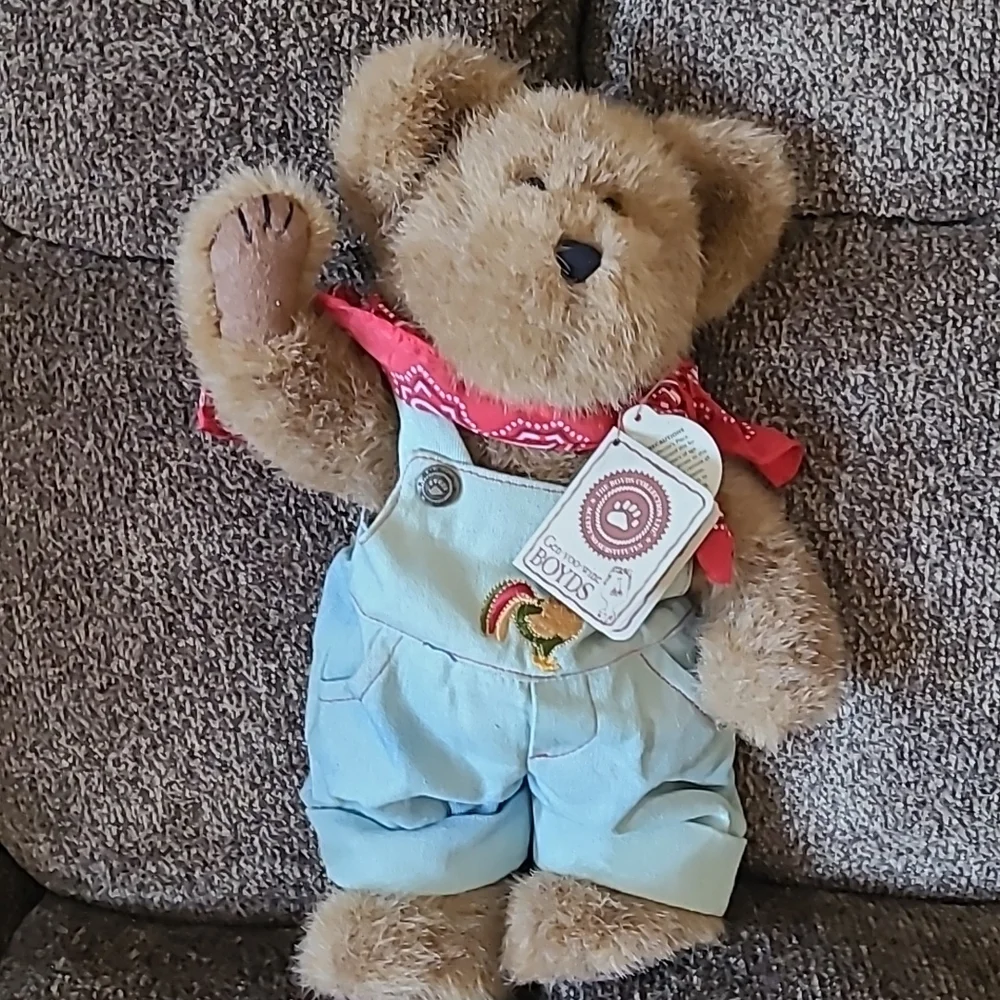 Retired Jeb McDonald Boyds Bear - Picture 1 of 4